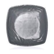 Külsan M7221.G - Carre Matt 6'lı Gri Kare Çukur Yemek Tabak Seti 21X25 Cm, Thermoset Melamin - 21 x 25 cm
