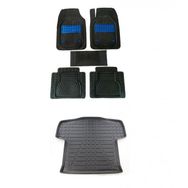Kumsal Otomotiv Nissan Qashqai 2014-2020 4D Negro Mavi Paspas ve Maxi Havuzlu Üst Bagaj Havuzu
