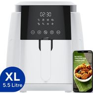 Kumtel HAF-02 XL 5.5 lt Digital Fastfryer Beyaz Airfryer