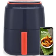 Kumtel HAF-09 5.5 lt XL Lacivert Digital Airfryer