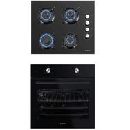 Kumtel KO-40TAHDF-B66-S2 Siyah 2'li Ankastre Set