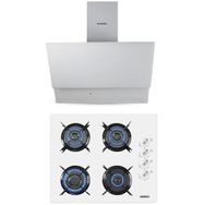 Kumtel KO-40TAHDF - DA6-835 Beyaz 2'li Ankastre Set