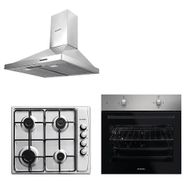 Kumtel KO-B66S2 - KO-410 BF - KO-DP6X İnox Ankastre Set