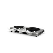 Kumtel LX-7021 Hotplate Çift Gözlü Gri Elektrikli Ocak