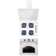 Kumtel Rustik Bej DA6 835 - KO 40 TAHDF - B66 SF2 3'lü Ankastre Set