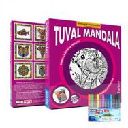 Kumtoys 30x30 cm Tuval Mandala