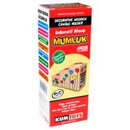 Kumtoys Renkli Balonlar Desenli Dekoratif Ahşap Mumluk