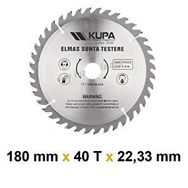 Kupa 180 mm Elmas Sunta Testere