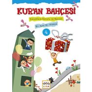 Kur'an Bahçesi 4-Çocuklara Konulu ve Resimli Bir Ayet Bir Hikaye - Rıza Şemseddin
