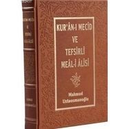 KUR'AN-I MECID VE TEFSIRLI MEAL-I ALISI (HAFIZ BOY) - MAHMUD USTAOSMANOĞLU
