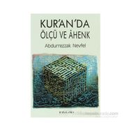 Kur’an’da Ölçü ve Ahenk - Abdurrezzak Nevfel