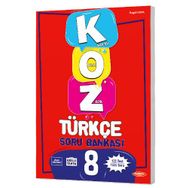 Kurmay Yayınları LGS 8. Sınıf KOZ Kolay Orta Zor Türkçe Soru Bankası