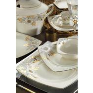 Kütahya Porselen 10364 68 Parça Bone Mare Yemek Takımı
