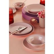 Kütahya Porselen 24 Parça Hera Pearl Pembe Yemek Seti