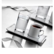 Kütahya Porselen Çisil 6'lı Tük Kahvesi Fincan Takımı