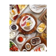 Kütahya Porselen Corendon Prizma 6 Adet 20 cm Pasta Tabağı