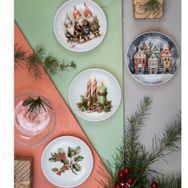 Kütahya Porselen Festive 4 Parça 10 cm Tabak