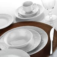Kütahya Porselen Lalezar 53 Parça 12 Kişilik Yemek Takımı Set