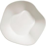 Kütahya Porselen Skallop Krem 18 cm 2'li Kase Seti