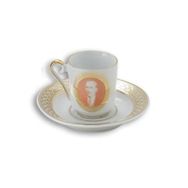 Kütahya Porselen Tek Kişilik Atatürk Beyaz Fincan Takımı