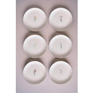 Kütahya Porselen Tiny Miny 6 Parça 21 cm Pasta Takımı