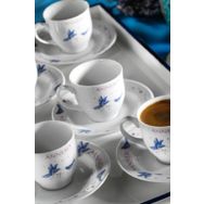 Kütahya Porselen Yasemin 12 Parça 10228 Desen Kahve Takımı
