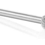 Kutzall Original S-14-e Kalın Diş 3.1 mm Sap Yuvarlak Top Törpü
