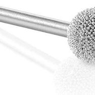 Kutzall Original S-38-e Kalın Diş 3.1 mm Sap Yuvarlak Top Törpü