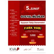Kva Yayınları 5. Sınıf Sosyal Bilgiler Fark Var Kazanım Takip Denemeleri