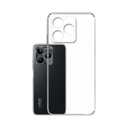 Kvy Realme C53 Kamera Korumalı Süper Silikon Şeffaf Kılıf
