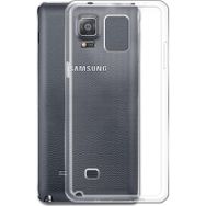 Kvy Samsung Galaxy Note 4 Kamera Korumalı Süper Silikon Şeffaf Kılıf