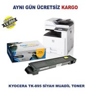 Kyocera TK-895K FS-C8020 FS-C8025 FS-C8520 FS-C8525 Siyah Muadil Toner