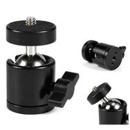 Kyrotech 360° Döner Mafsallı Vida Adaptörü – 1/4" Bağlantı Uyumlu Tripod ve Monopod Aksesuarı, Kamera, Akıllı Telefon, GoPro, Mikrofon, LED Işık, Video Monitör ile Uyumlu Montaj Parçası