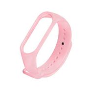 Kyver Mi Band 3 Mi Band 4 Akıllı Bileklik Uyumlu Açık Pembe Kordon Kayış