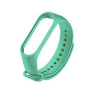 Kyver Mi Band 3 ve 4 Uyumlu Turkuaz Silikon Kordon Kayış