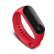 Kyver Xiaomi Mi Band 3 Mi Band 4 Kırmızı Akıllı Bileklik Kyver Kordon Kayış