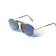 L.G.R Zeraf Gold Havana Maculato 02 Blue HD Unisex Güneş Gözlüğü