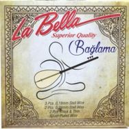 La Bella 0,18 Kısa Sap Bağlama Takım Tel