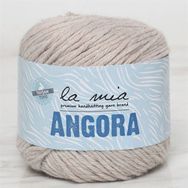 La Mia Angora 34218 L003 50 gr Bej El Örgü İpi