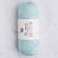 La Mia Baby Cotton 33625 L036 Açık Mavi El Örgü İpi
