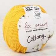La Mia Cottony 33559 P18-L018 Hardal Sarı Bebek El Örgü İpi