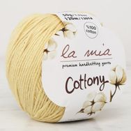 La Mia Cottony 33562 P15-L015 Sarı Bebek El Örgü İpi