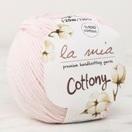 La Mia Cottony 33570 P7-L007 Pembe Bebek El Örgü İpi