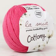 La Mia Cottony 33571 P6-L006 Fuşya Bebek El Örgü İpi