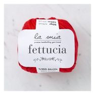 La Mia Fettucia 33882 L092 Kırmızı El Örgü İpi