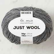 La Mia Just Wool 33841 LT003 Koyu Gri El Örgü İpi