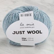 La Mia Just Wool 34009 LT015 Buz Mavisi El Örgü İpi