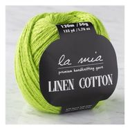 La Mia Linen Cotton 33866 L186 Açık Yeşil El Örgü İpi