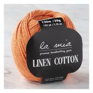 La Mia Linen Cotton 33872 L151 Turuncu El Örgü İpi