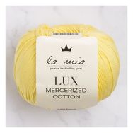 La Mia Lux Mercerized Cotton 33753 177 Sarı El Örgü İpi